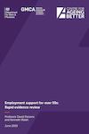 Employment support for over 50s