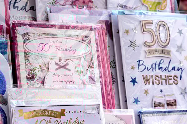 Birthday cards