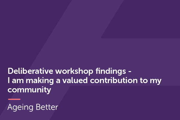 Deliberative Workshops Community Contributions