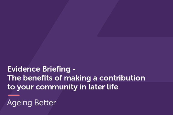 Evidence Review Community Contributions