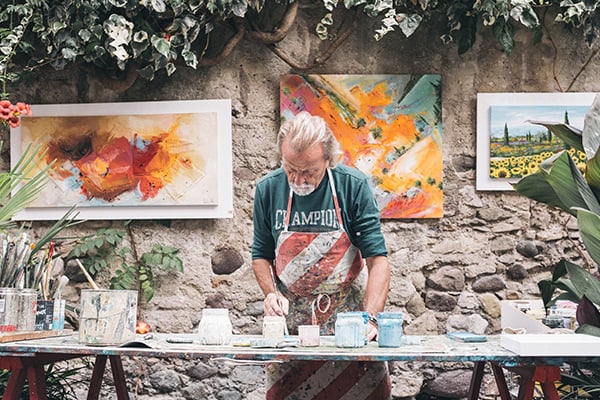 Creativity keeps you happy