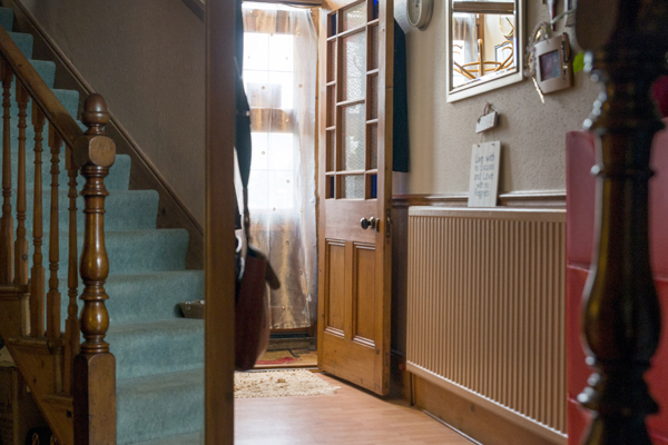 Hallway and staircase