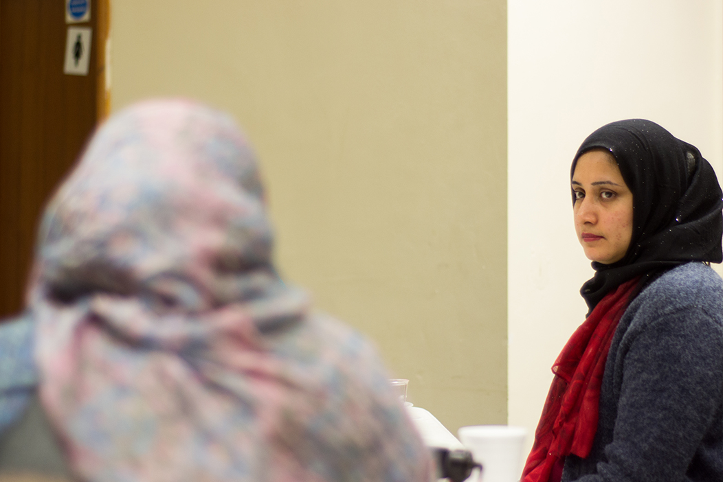 woman in co-design workshop