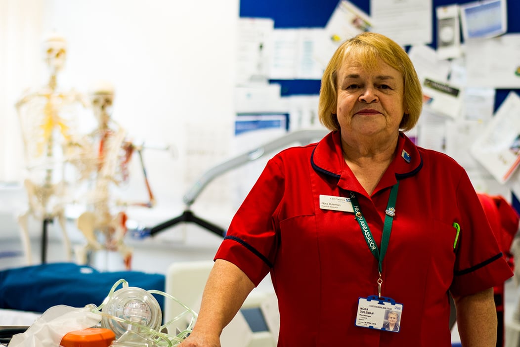 Nora, a nurse who partook in a pre-retirement course