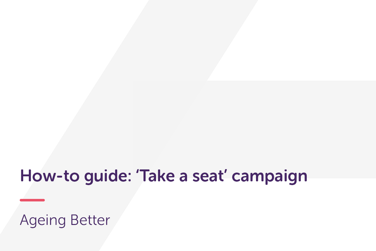 How-to guide for Take a seat campaign