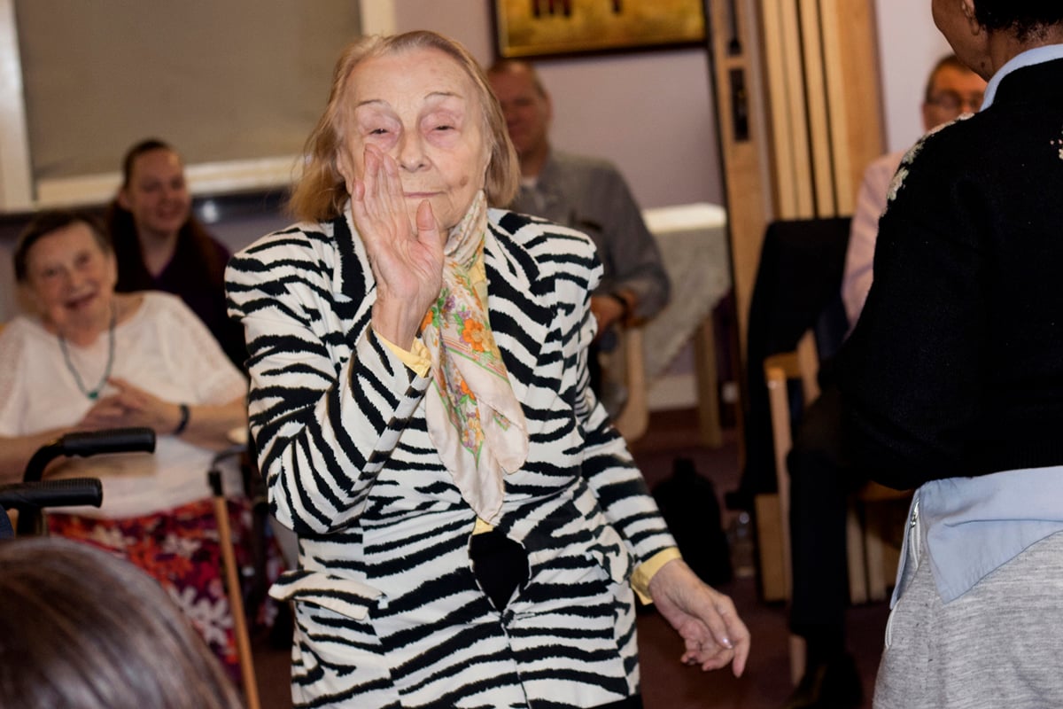 People dancing, Norton House care home