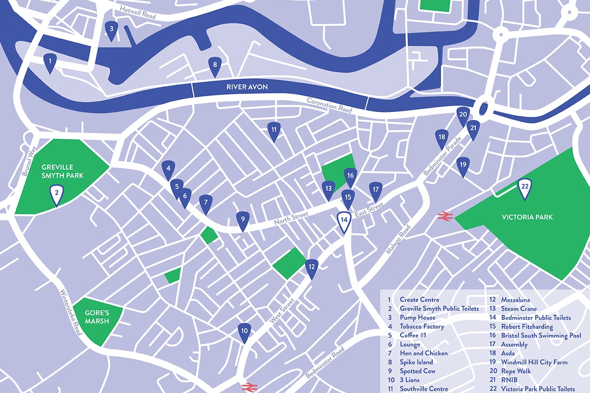 The Great British Toilet Map.