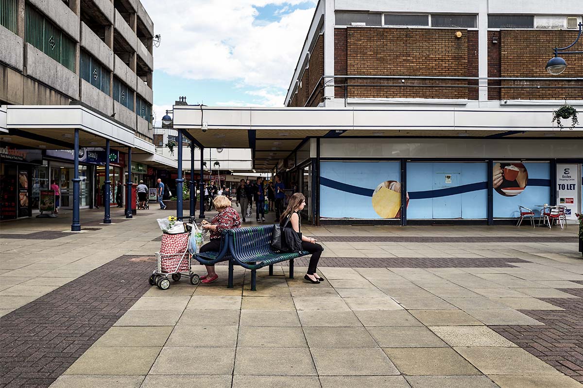 Women sitting on bench