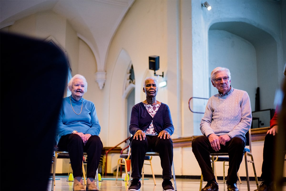 Older people in Greenwich