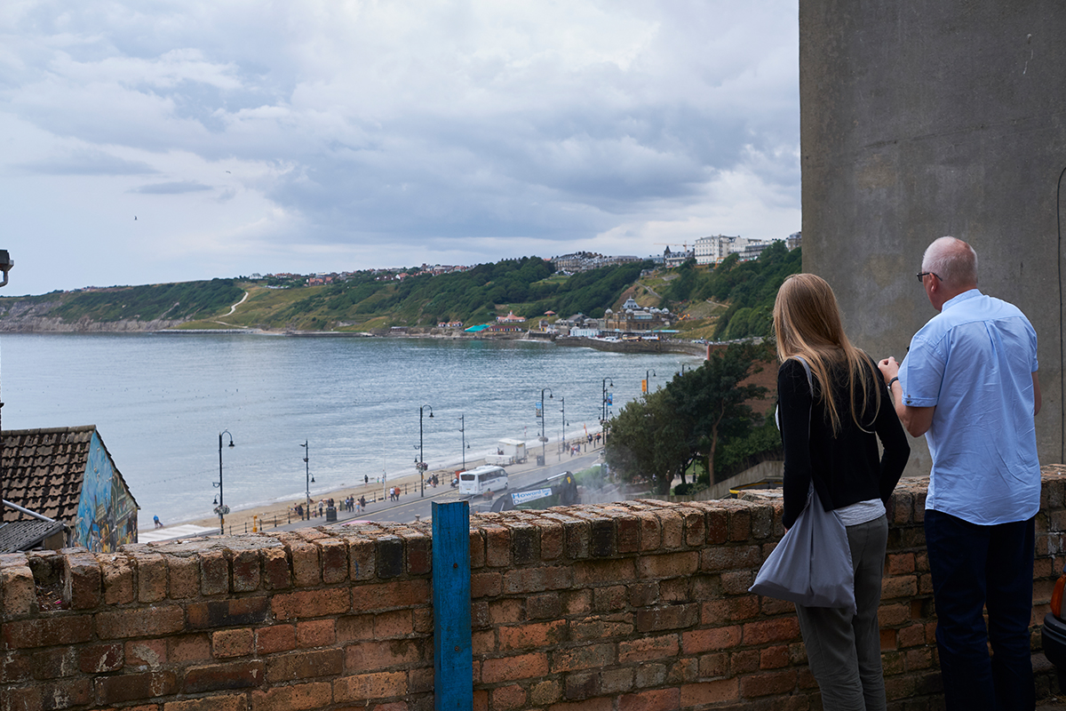 Younger and older person together