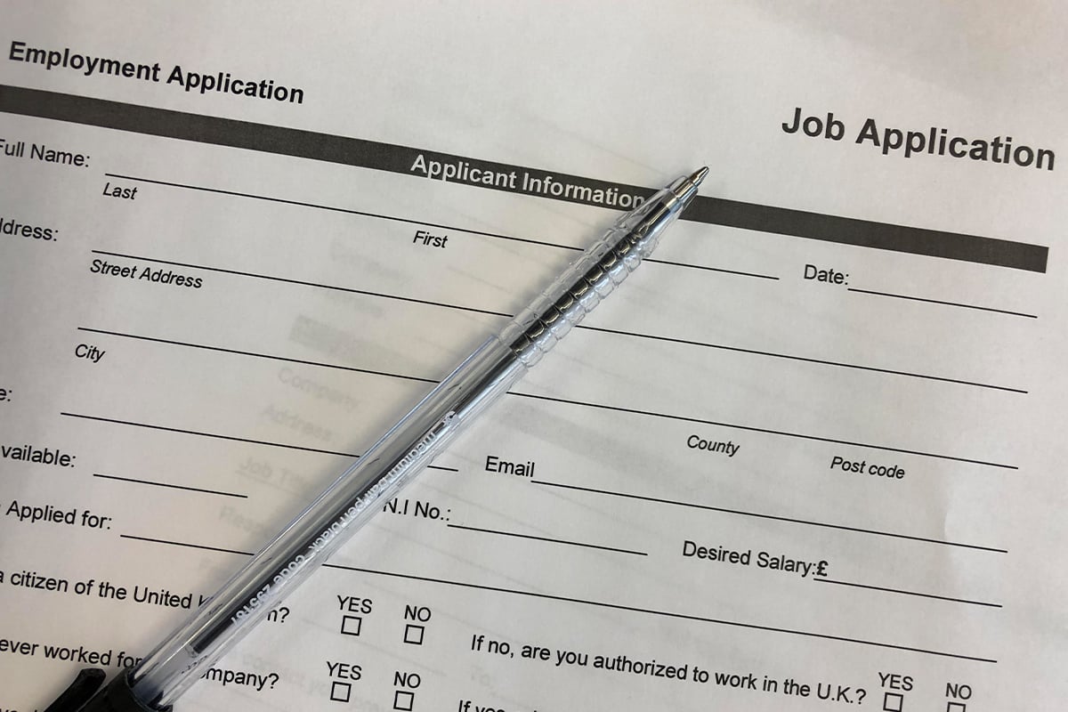 Application form
