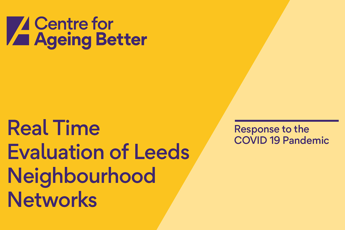 Real time evaluation of Leeds Neighbourhood Networks