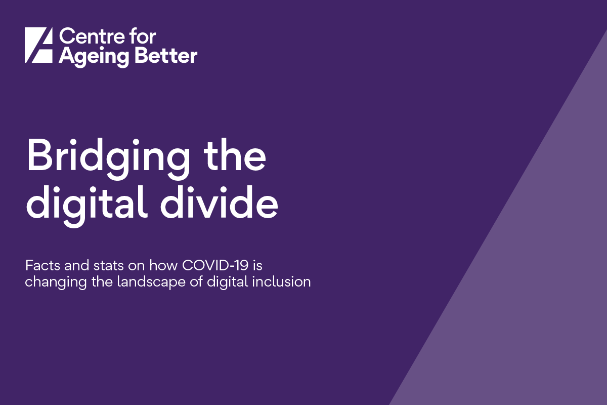 Bridging The Digital Divide: Infographics | Centre For Ageing Better