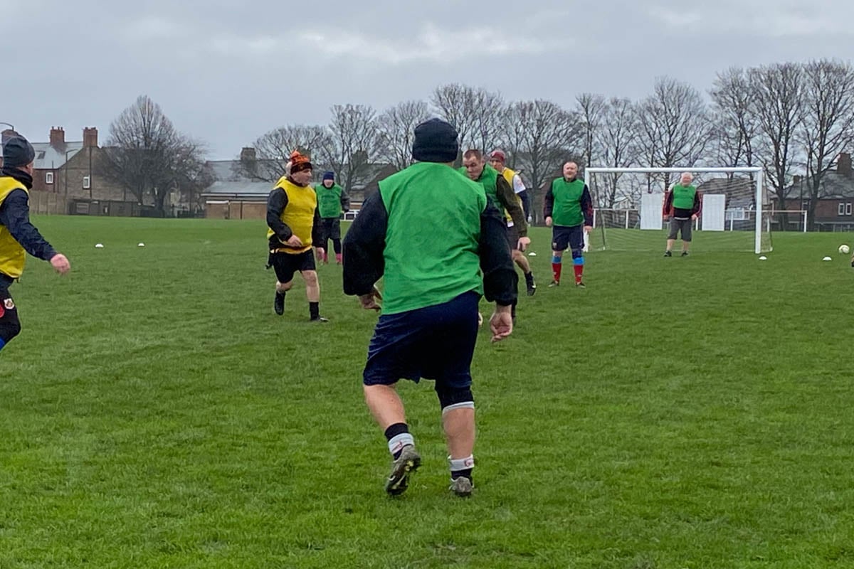 Walking football