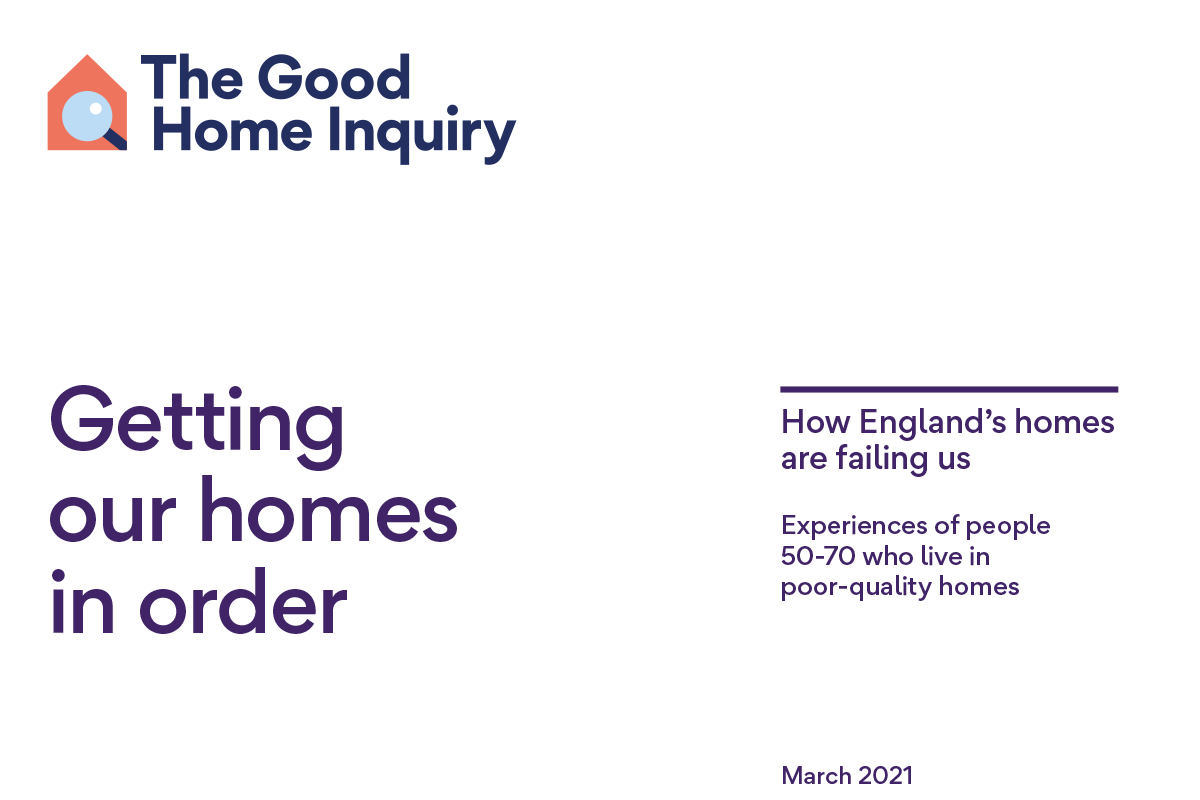 Getting our homes in order