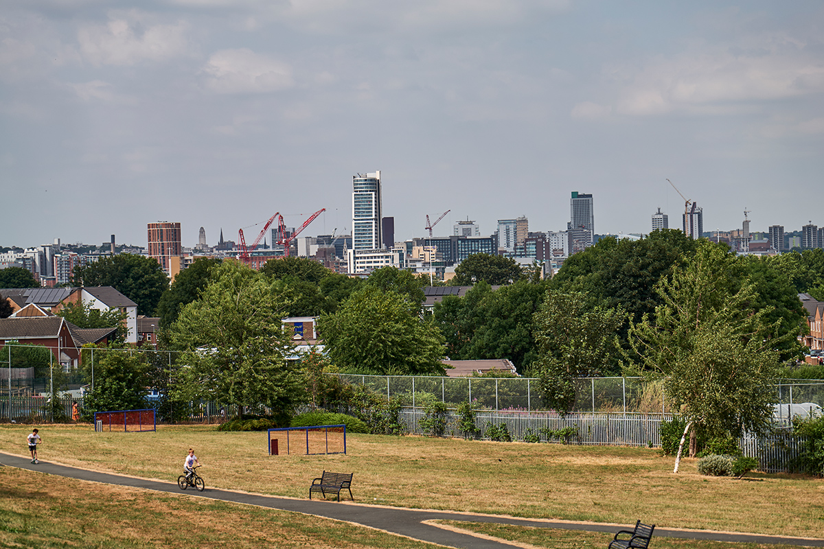 Landscape of Leeds city centre