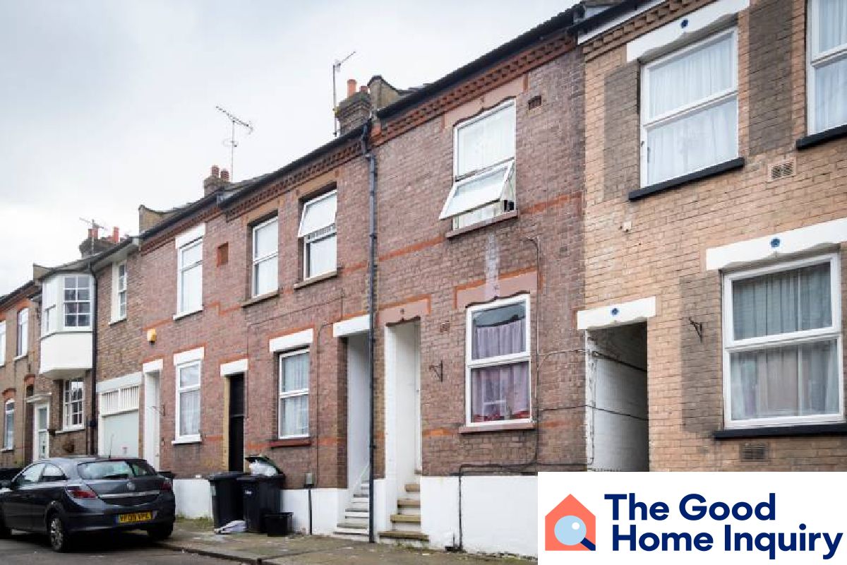 row of terraced houses