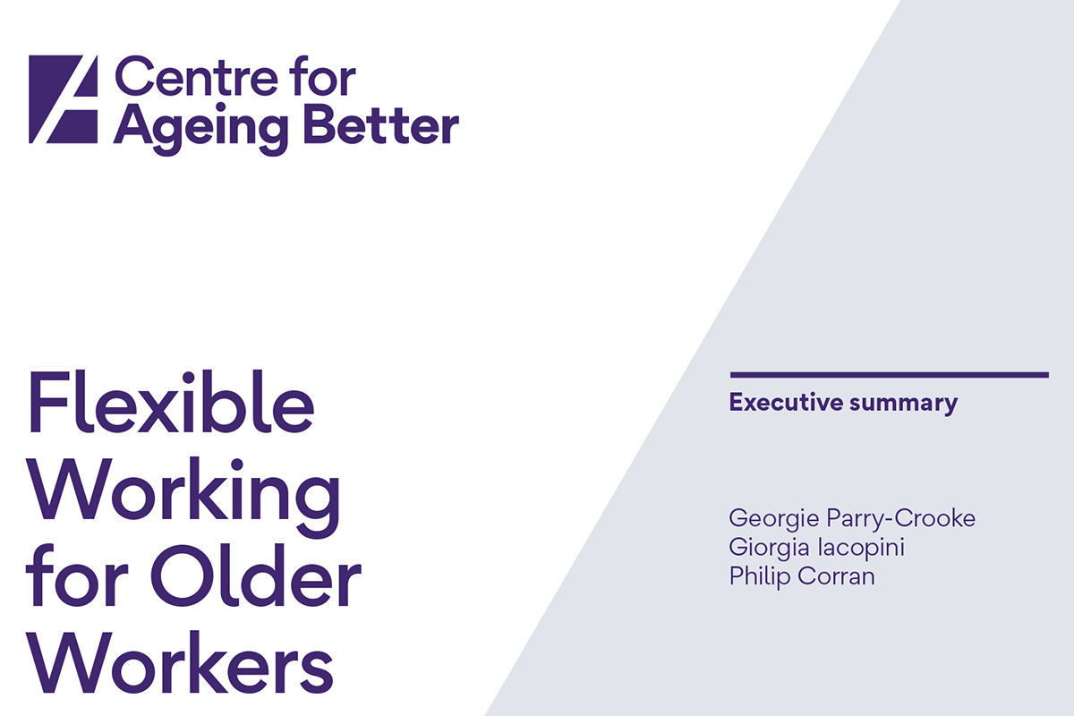 Flexible working for older workers