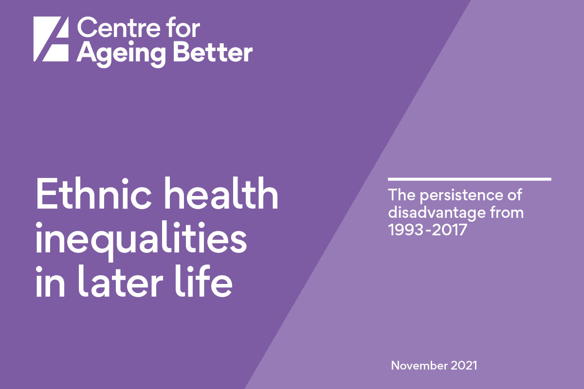 Ethnic health inequalities in later life