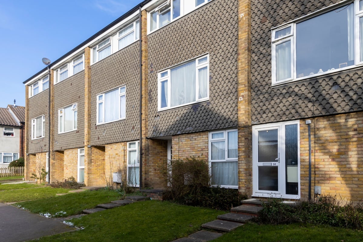 row of terraced houses