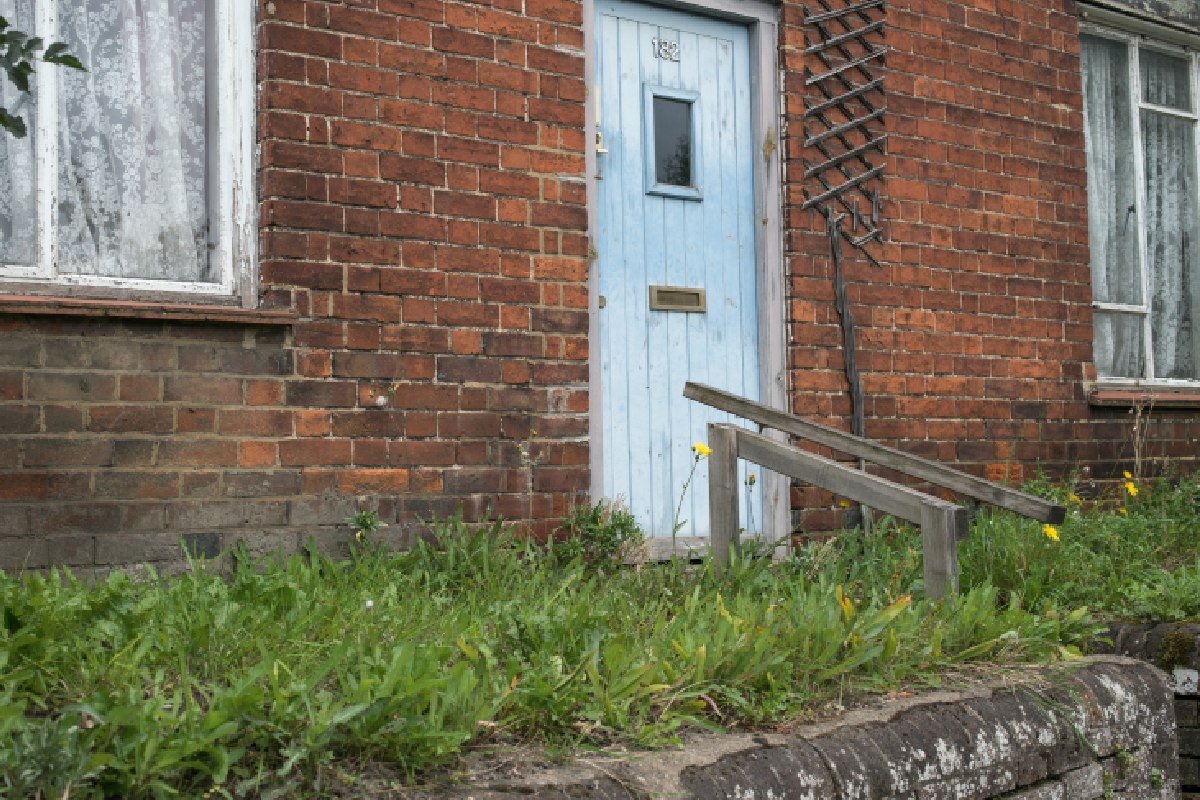 Front of a house