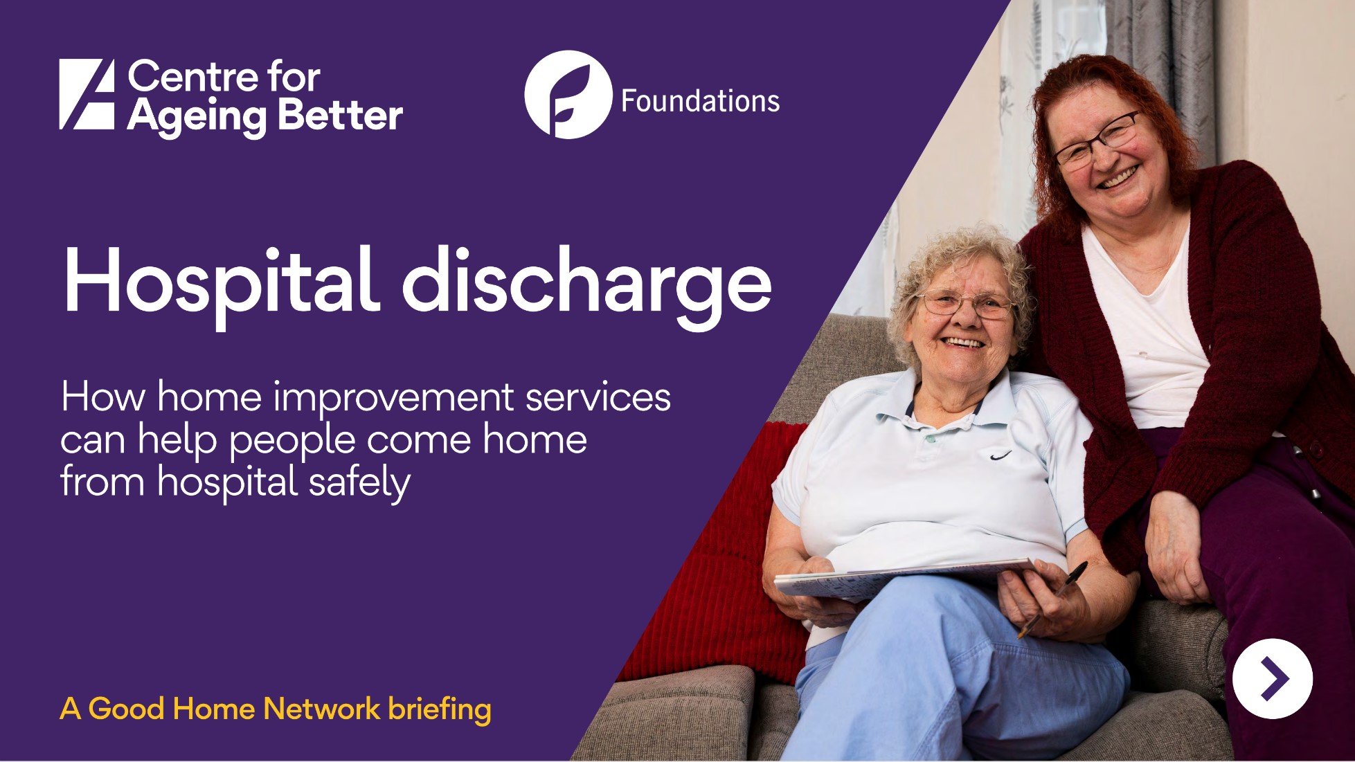 Hospital discharge services – how integrating  housing with health and social care can support your service