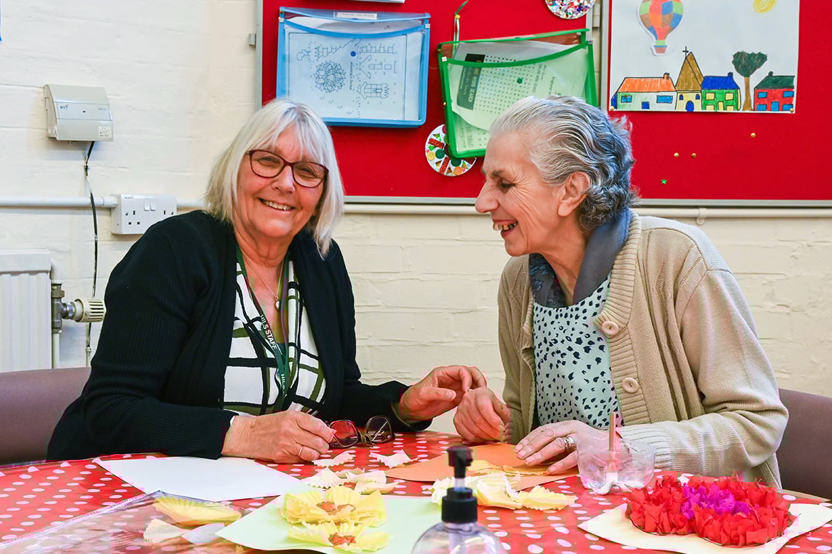 Older women socialising