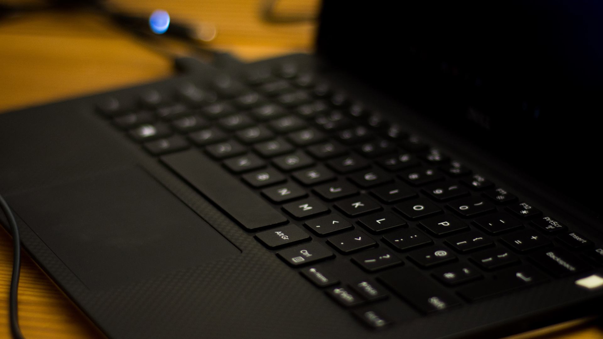 Open laptop.