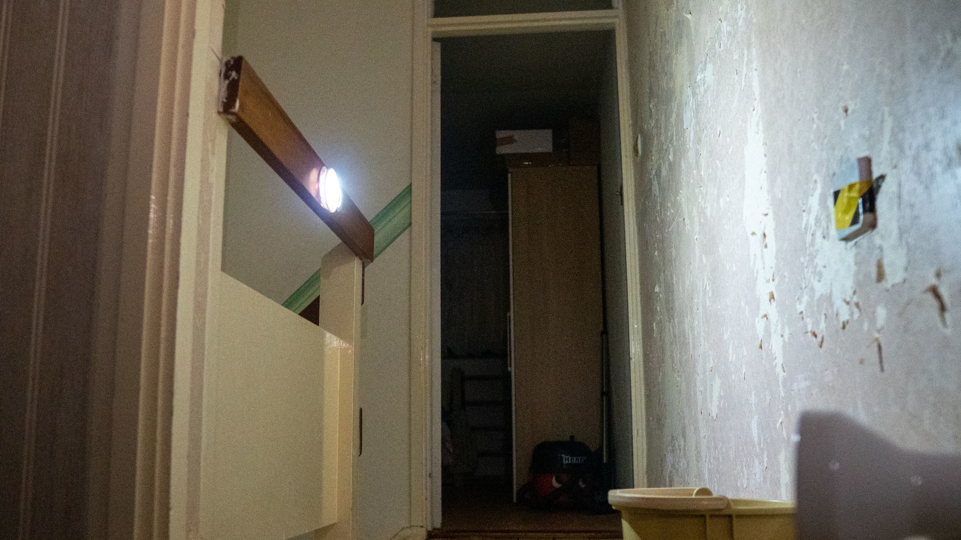 A home in a poor state