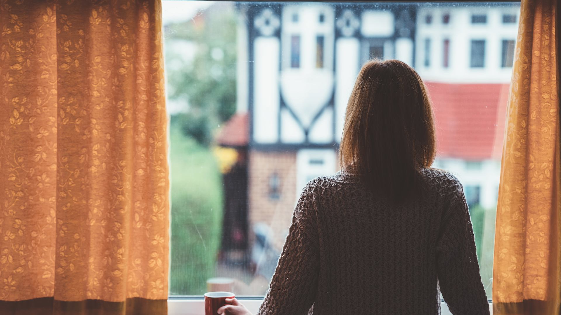 Woman at home