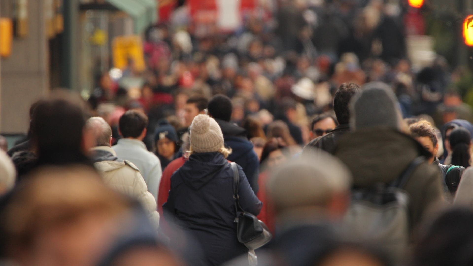 busy high street