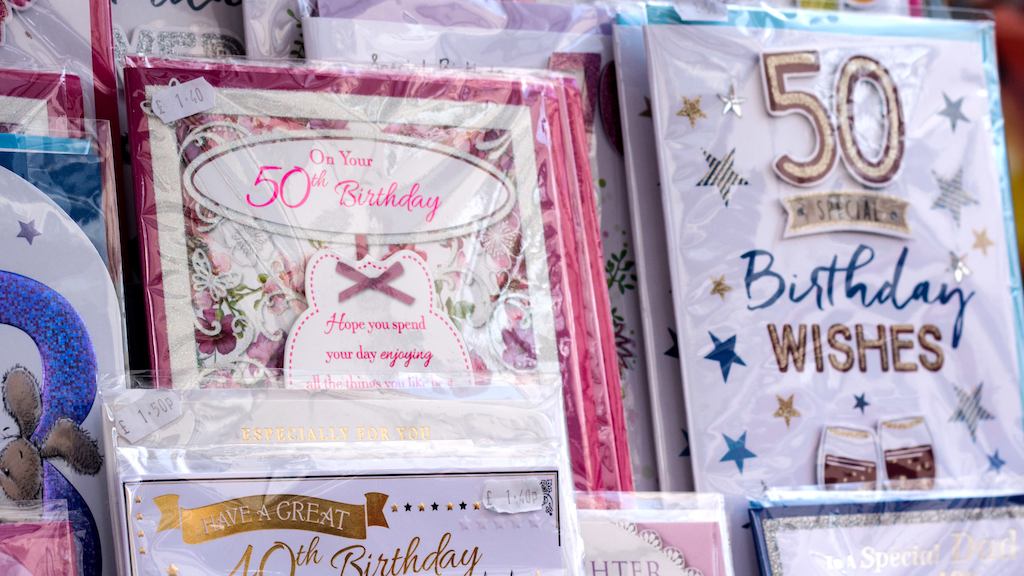 Birthday cards