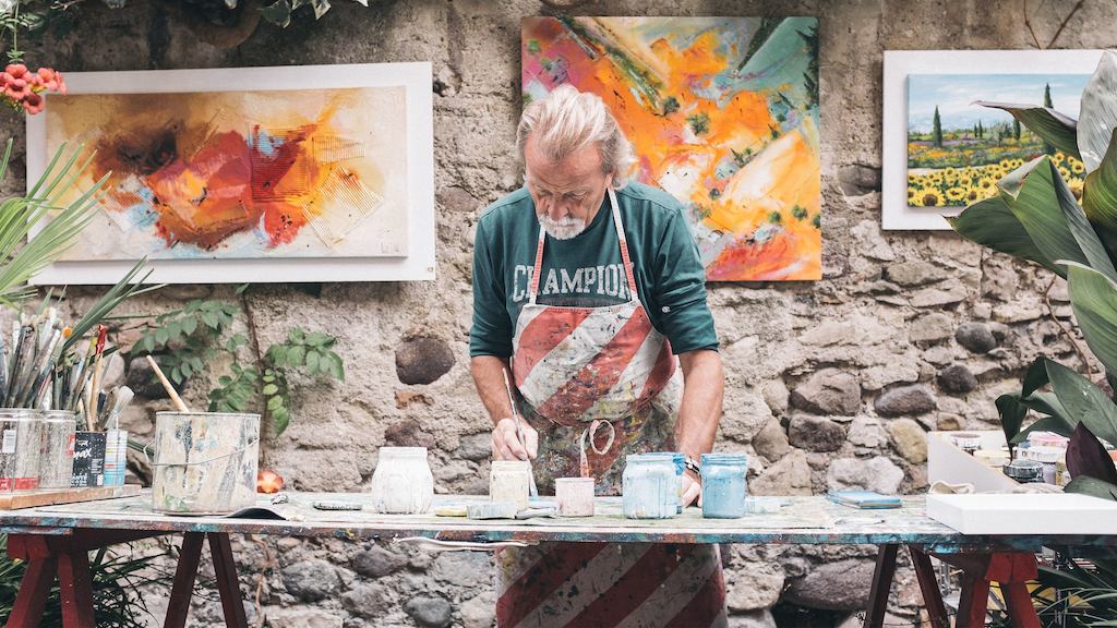 Creativity keeps you happy