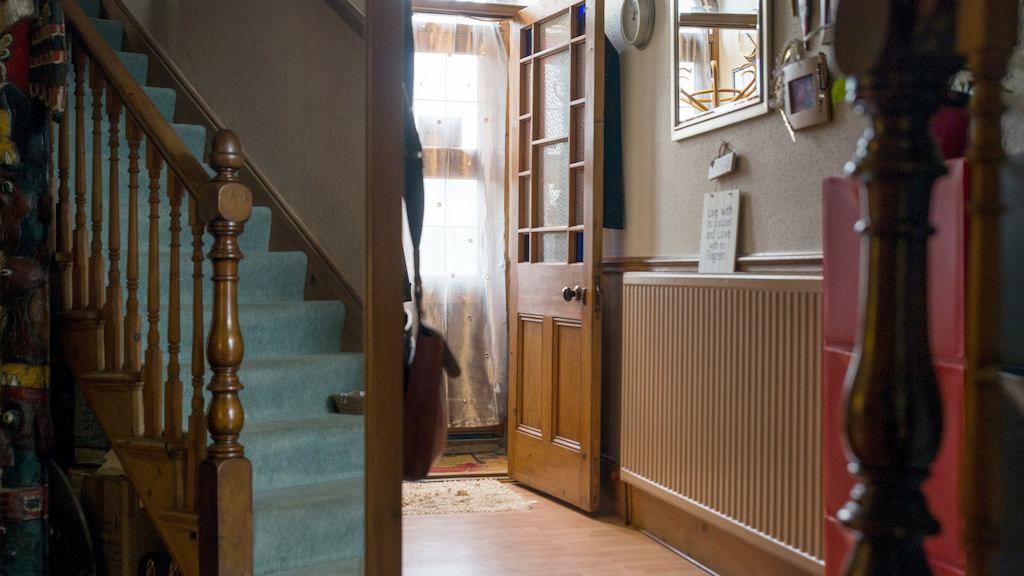 Hallway and staircase