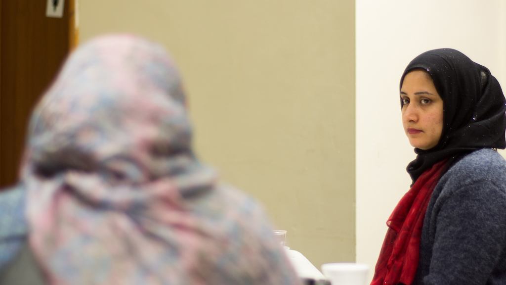 woman in co-design workshop