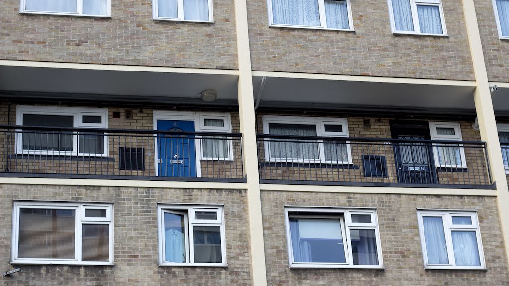 Block of flats, Tower Hamlets - London