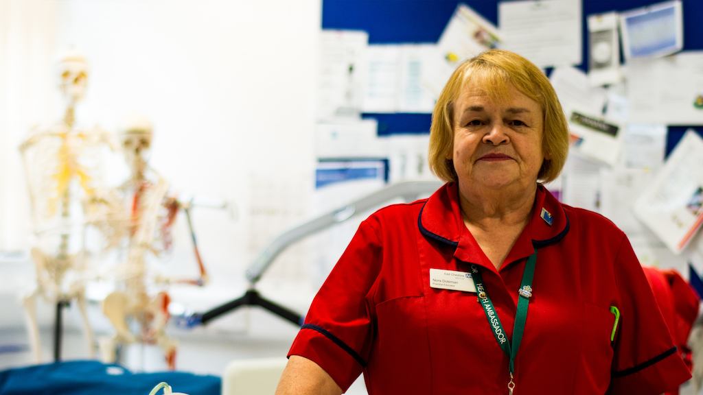 Nora, a nurse who partook in a pre-retirement course