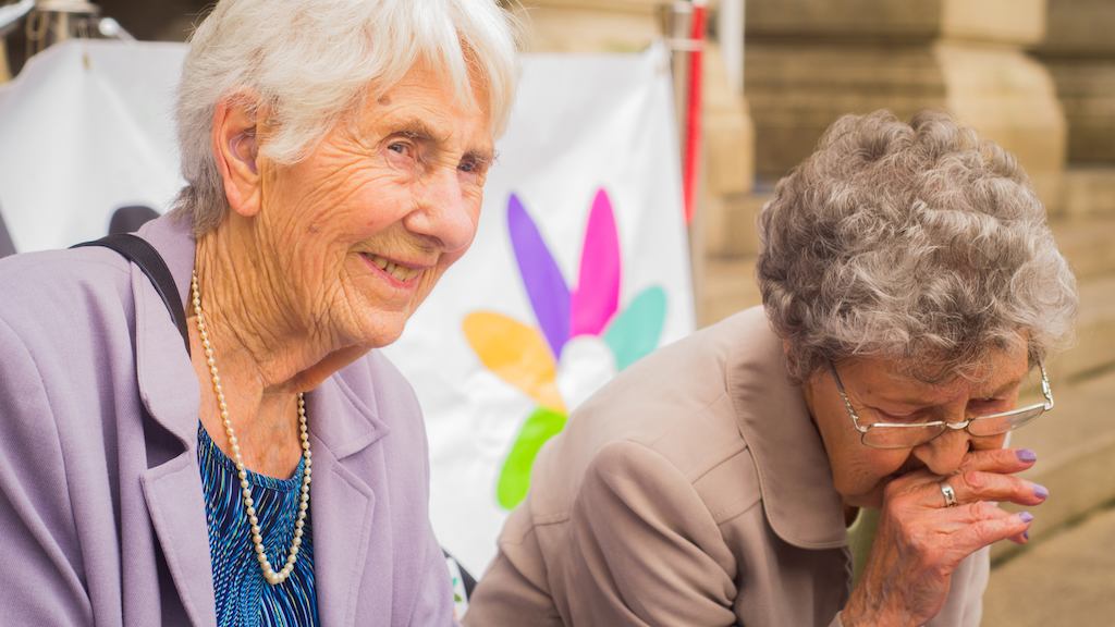 Joyce and Evelyn, Age-friendly Nottingham