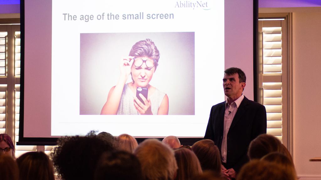 Speaker at the event