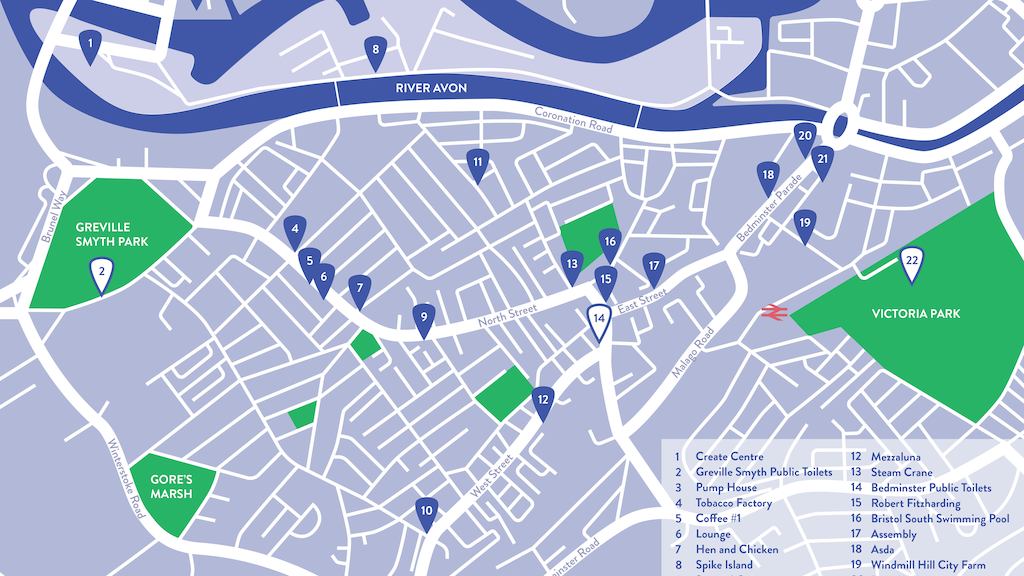 The Great British Toilet Map.