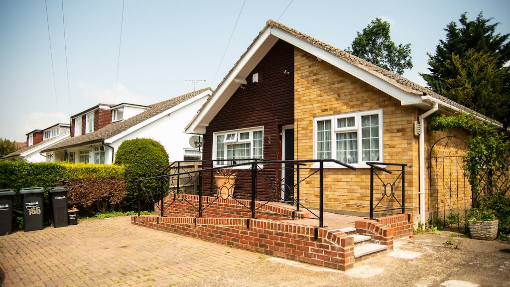Bungalow with accessible entrance