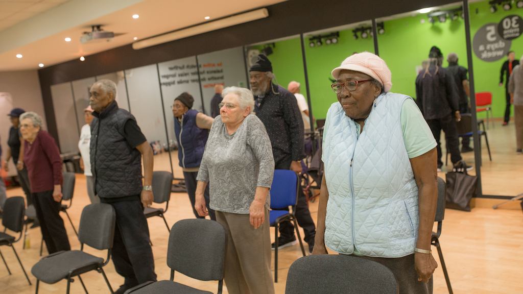 Strength and balance class