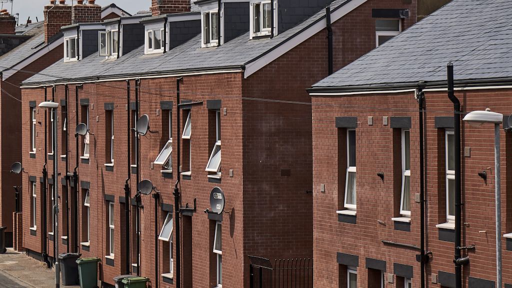 row of terraced houses