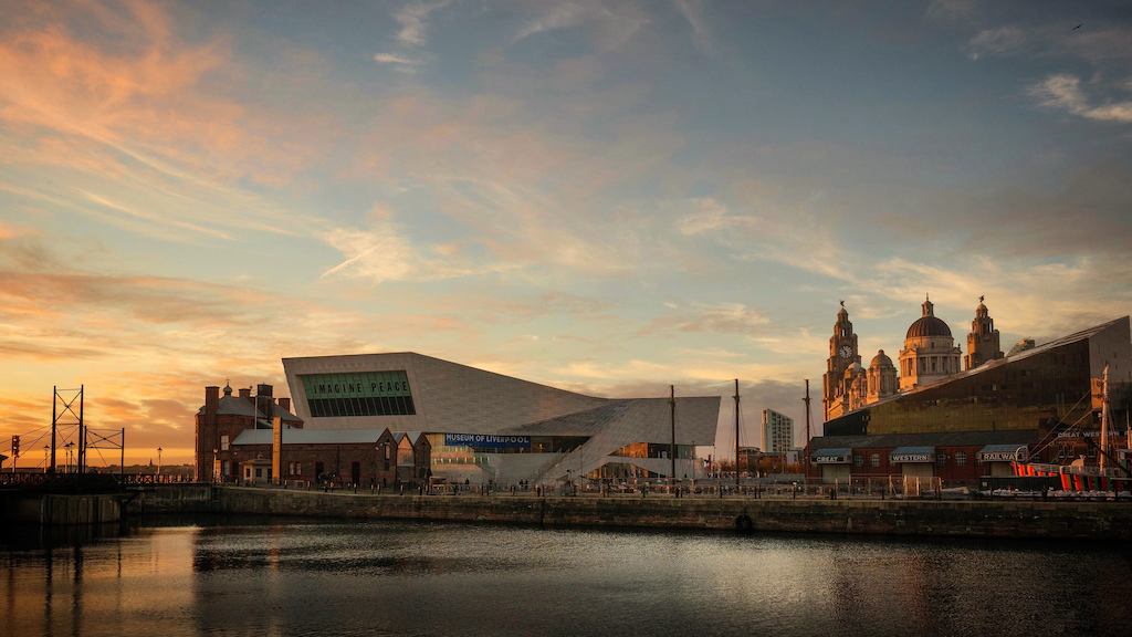 Cityscape of Liverpool