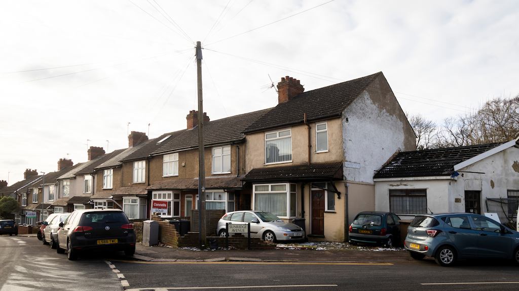 row of terraced houses