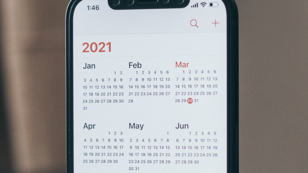 Iphone calender