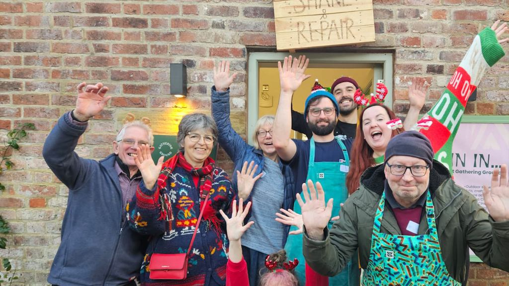 A group of people outside RivelinCo