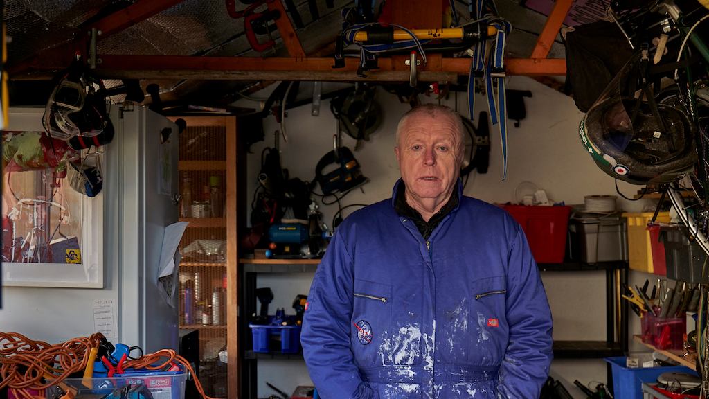 Man-in-garage