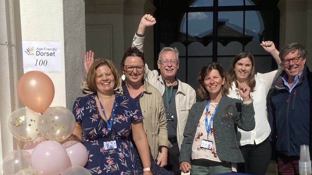 Dorset's celebration on being the 100th Age-friendly Community