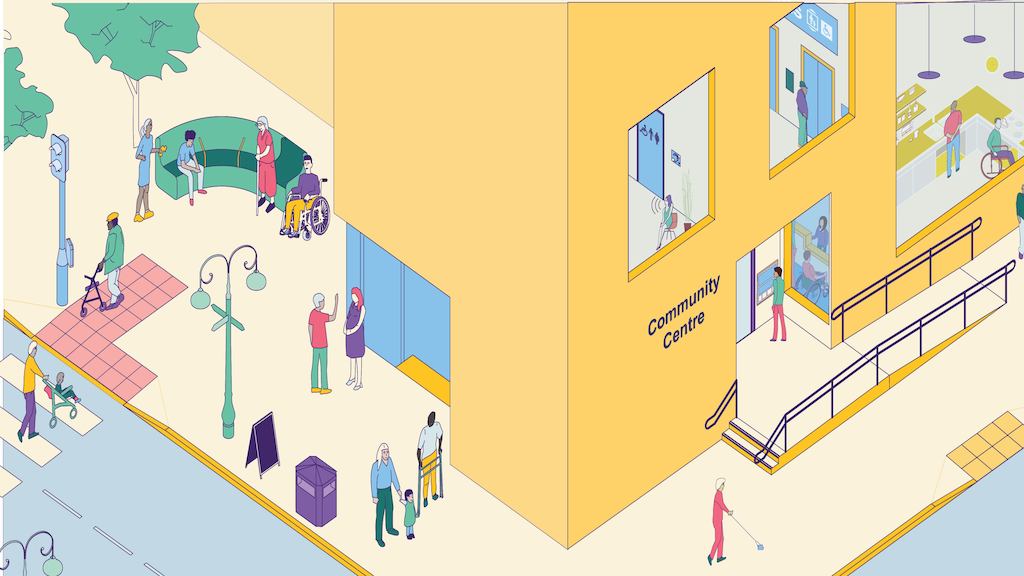 Built environment scene